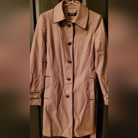 Lauren Ralph Lauren water-resistant trench/rain coat- Small - Picture 6 of 6
